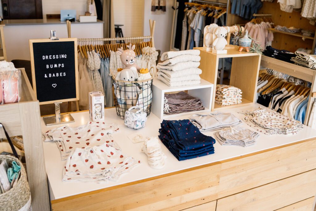 kids neutral clothing in winnipeg. trendy, good quality and jaime kay clothing at BUMP maternity on academy, childrens clothing winnipeg